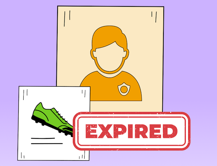 Expired image licensing graphic