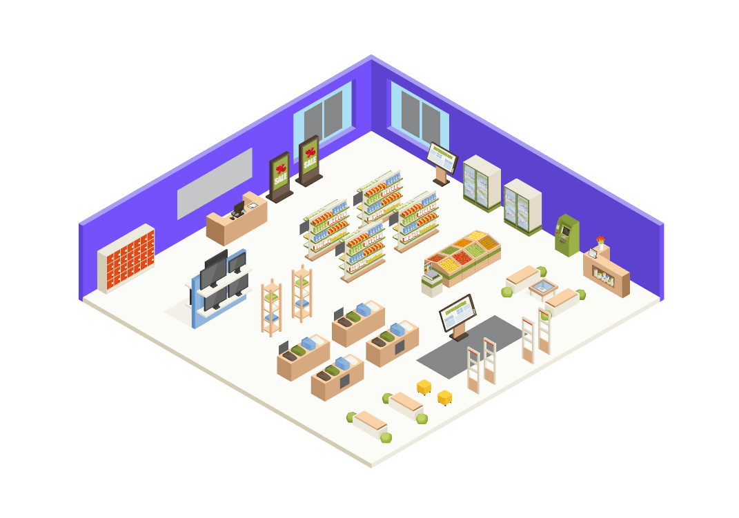 Retail Store Floor Plan 