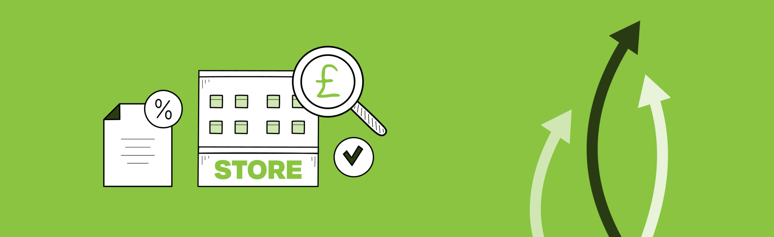 Retail audit cost illustration banner